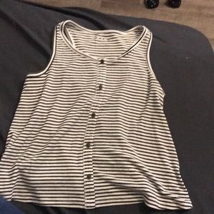 Black stripped shirt
